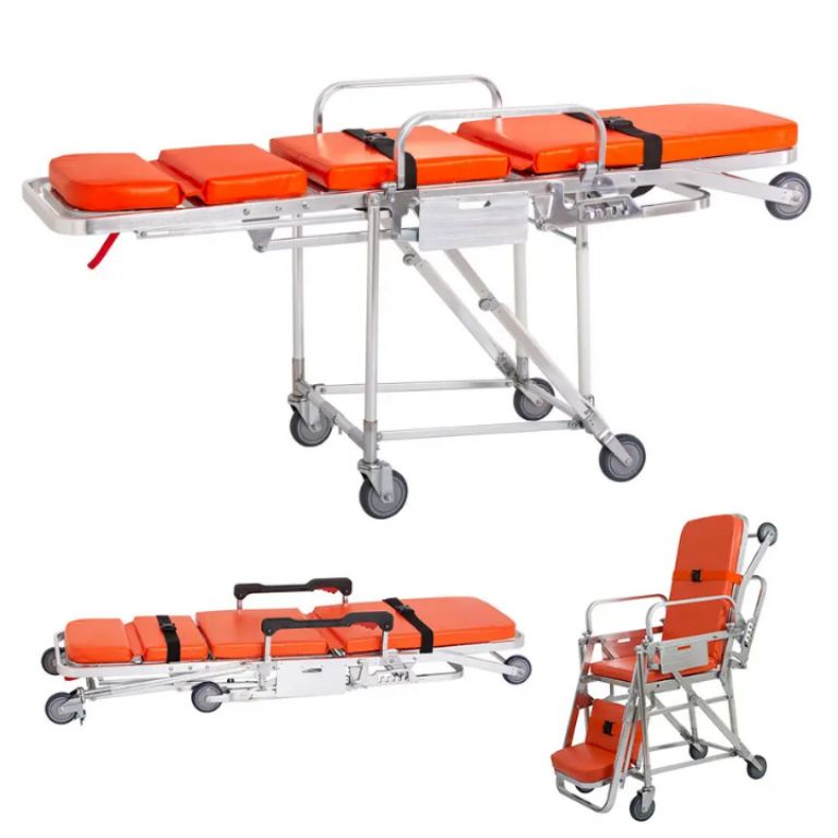Portable Aluminum Ambulance Stretcher Steel by Scantrik