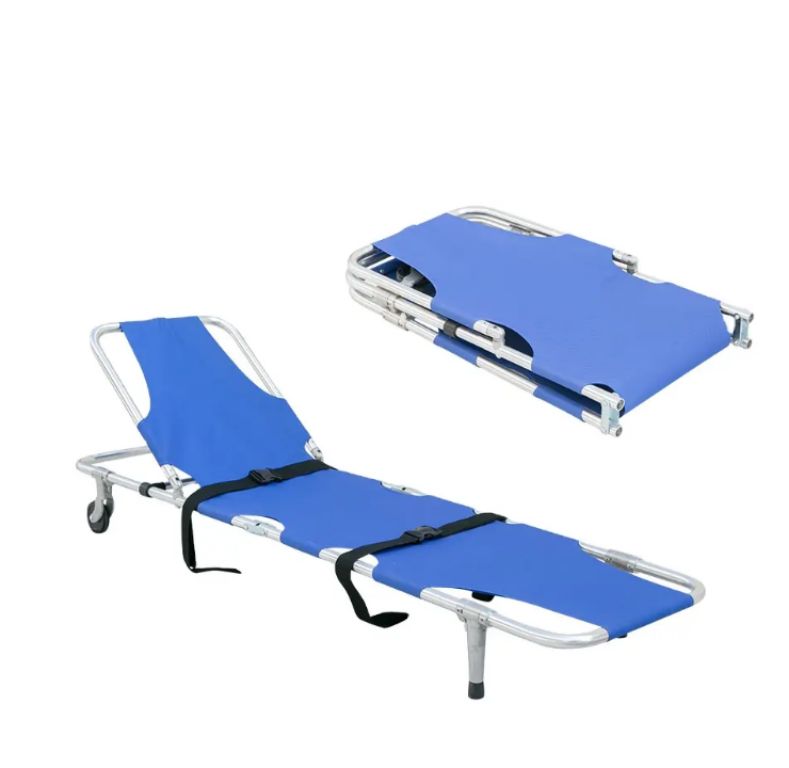 Foldable Aluminum Ambulance Stretcher by Scantrik