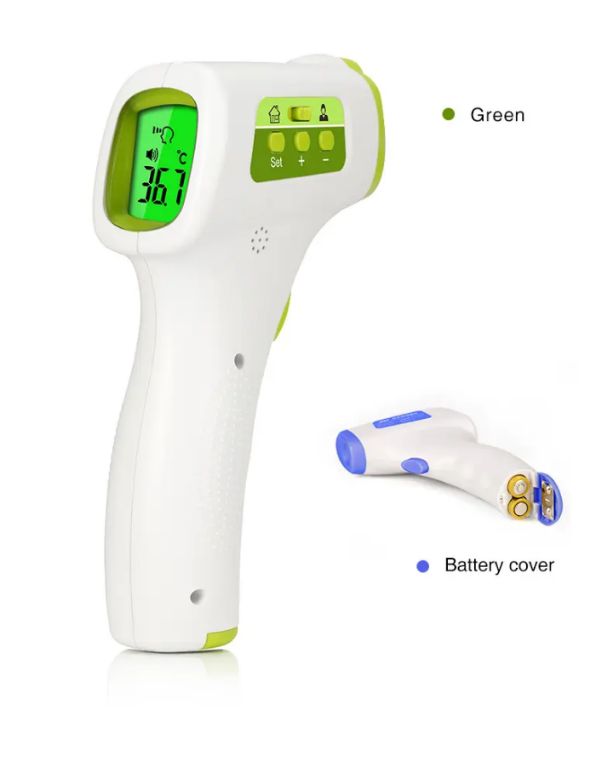 Household Aiqura Infrared Forehead Thermometer by Scantrik
