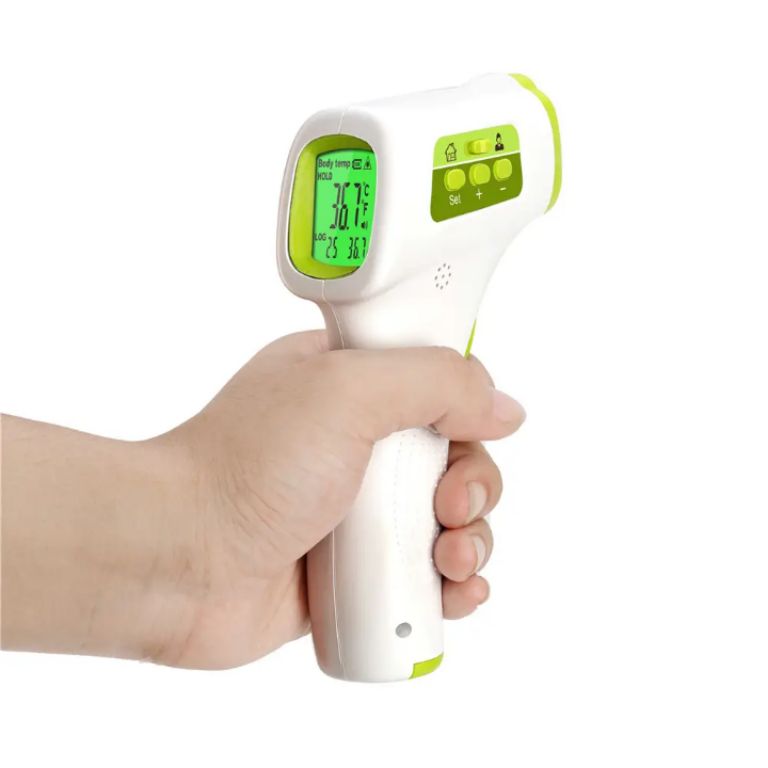 Digital Aiqura Infrared Forehead Thermometer by Scantrik