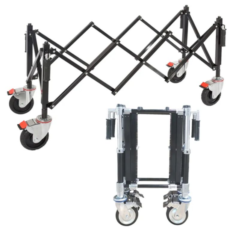 Heavy-Duty Aluminum Alloy Church Funeral Trolley by Scantrik