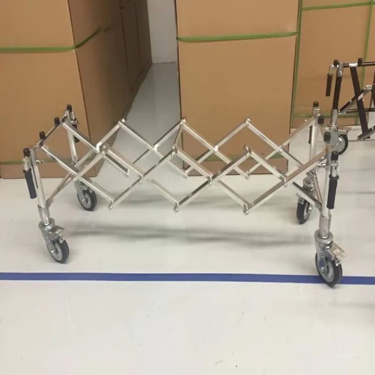 Stainless Steel Aluminum Alloy Church Funeral Trolley by Scantrik