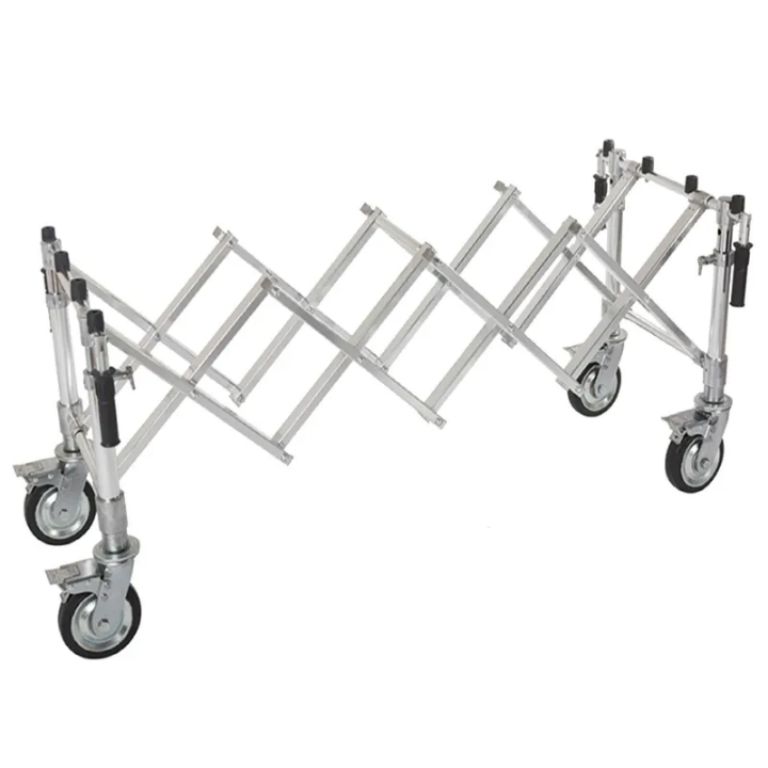 High-Quality Aluminum Alloy Church Funeral Trolley by Scantrik