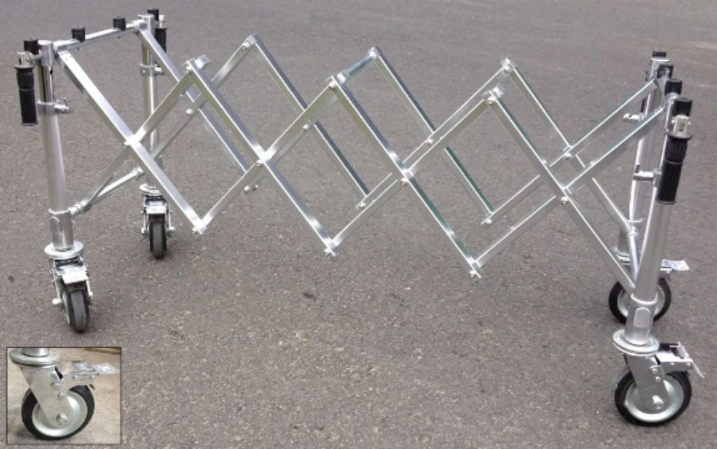 Modern Aluminum Alloy Church Funeral Trolley by Scantrik