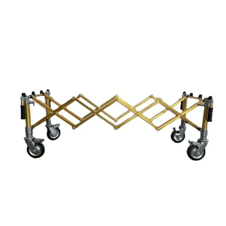Aluminum Alloy Church Funeral Trolley for Coffin by Scantrik