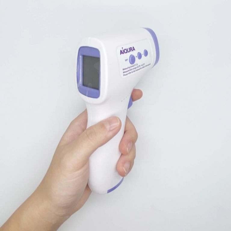 Adult & Kids Aiqura Infrared Forehead Thermometer by Scantrik