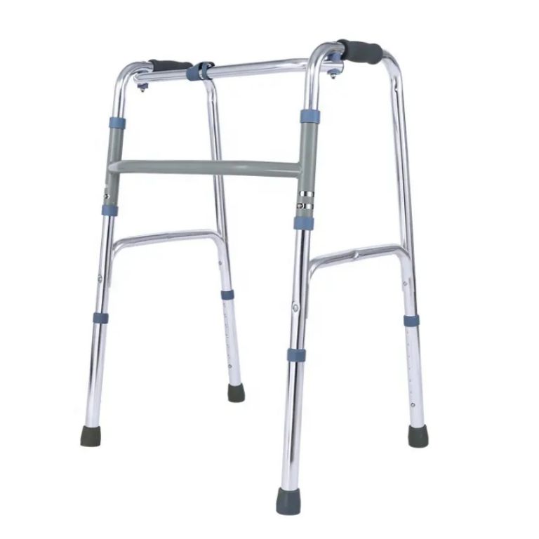 Stand Upright Aluminium Alloy Walker Moving Aid by Scantrik