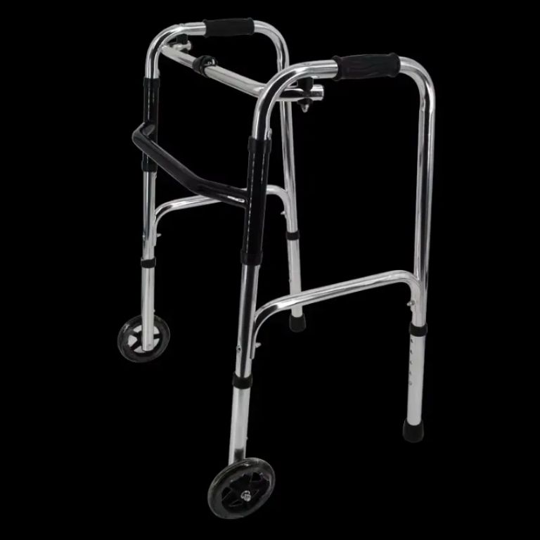 Hospital Aluminium Alloy Walker Moving Aid by Scantrik
