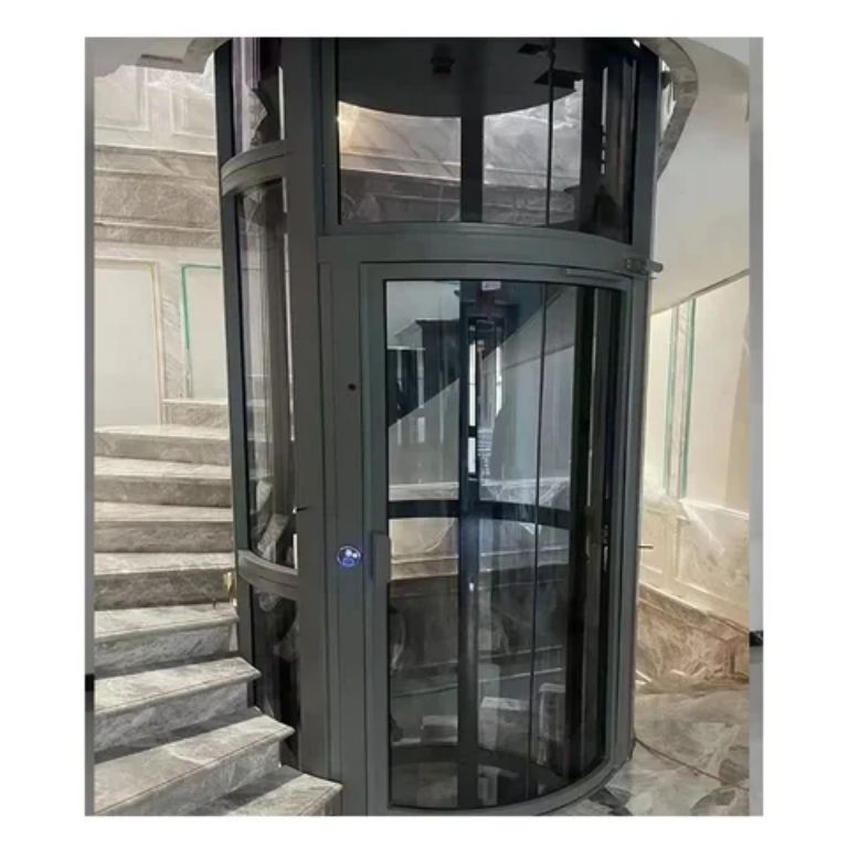 Capsule glass lift by Home lift elevator