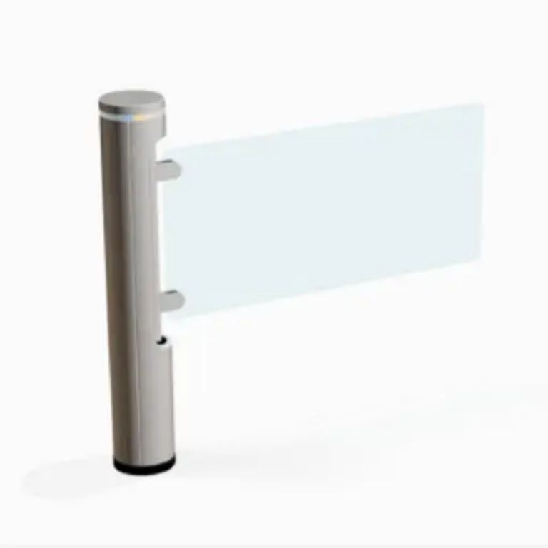 Double-Actuated Swing Glass Turnstile by Hiphen Solutions