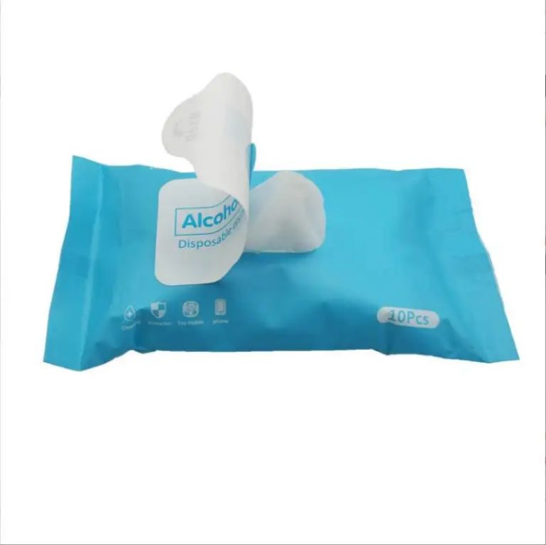 Portable Alcohol Wipes 75% by Scantrik