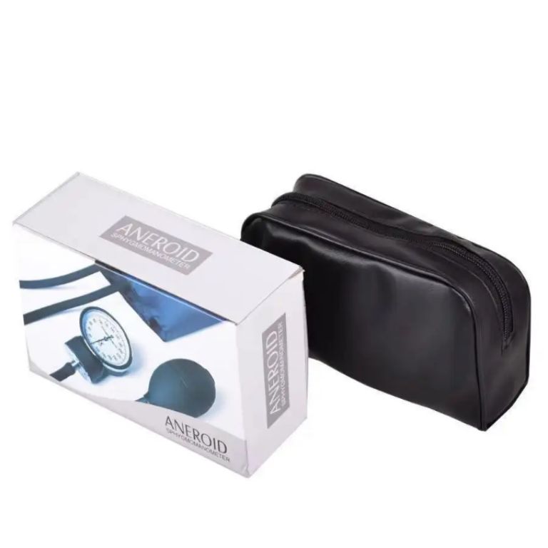 Manual Aneroid Sphygmomanometer Short Cuff & Double Stethoscope by Scantrik