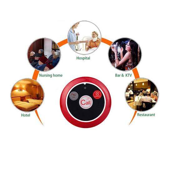 Waiter Restaurant Pager Wireless Calling System By Hiphen Solution