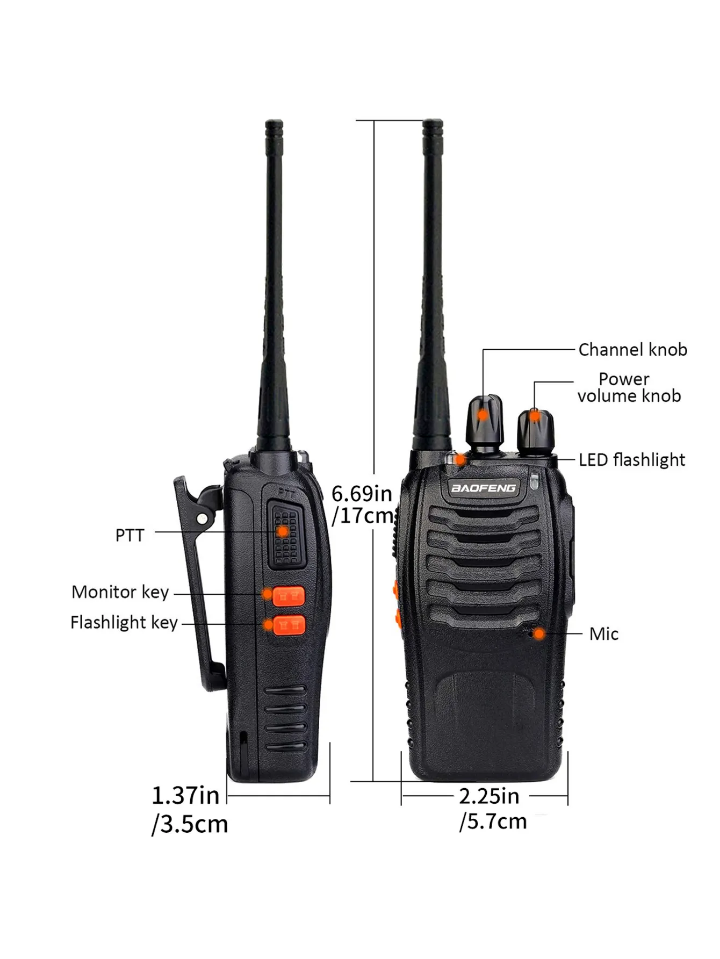 Baofeng BF 888S wireless kit by Hiphen solutions