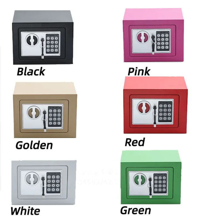 17E mini size safe box for hotel & home by Hiphen solutions