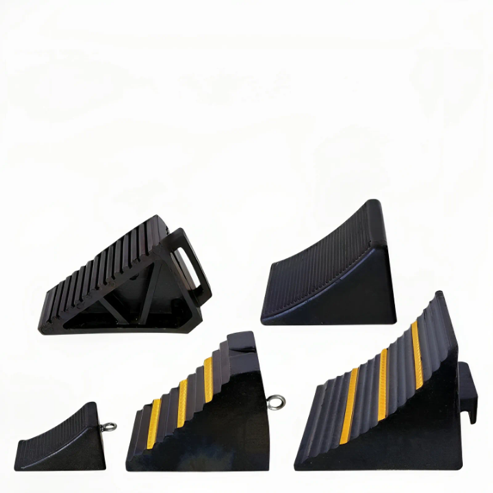 Versatile Rubber Tire Chock for Car by Hiphen solutions