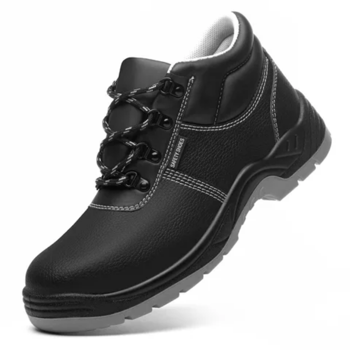 Slip-Resistant Safety Shoes for Warehouse Workers by Hiphen solutions