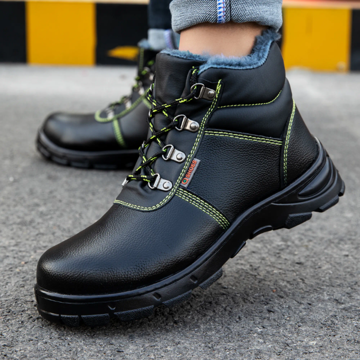 Steel Toe Safety Shoes with Arch Support by Hiphen solutions