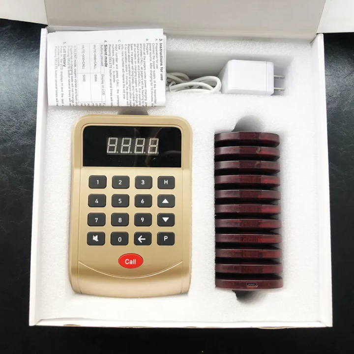 Best selling wireless call pad by Hiphen solutions