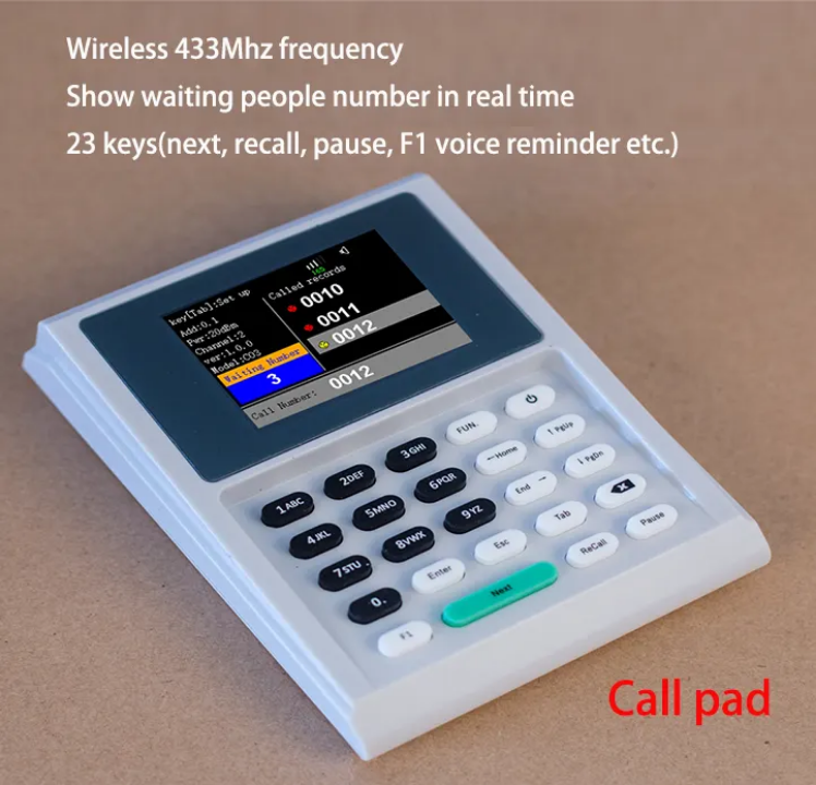 Instant Communication wireless call pad by Hiphen solutions