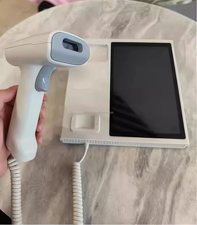 Handheld Touchscreen Data Terminal by Hiphen solutions