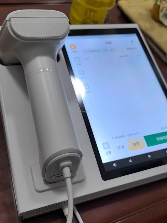 The 10.1-inch Android Touchscreen Tablet PC with a Barcode Scanner by Hiphen solutions