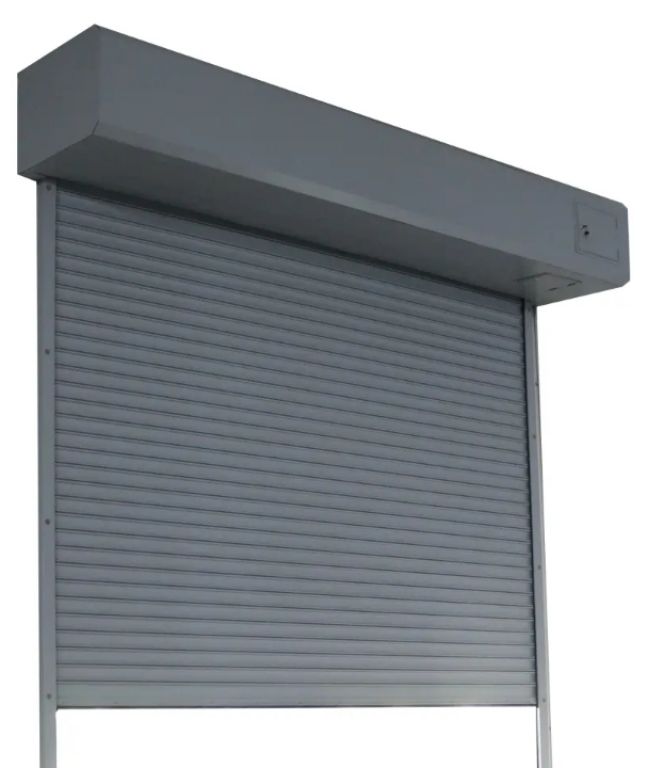 Residential Security Automatic Shutter Door with Accessories by Hiphen solutions