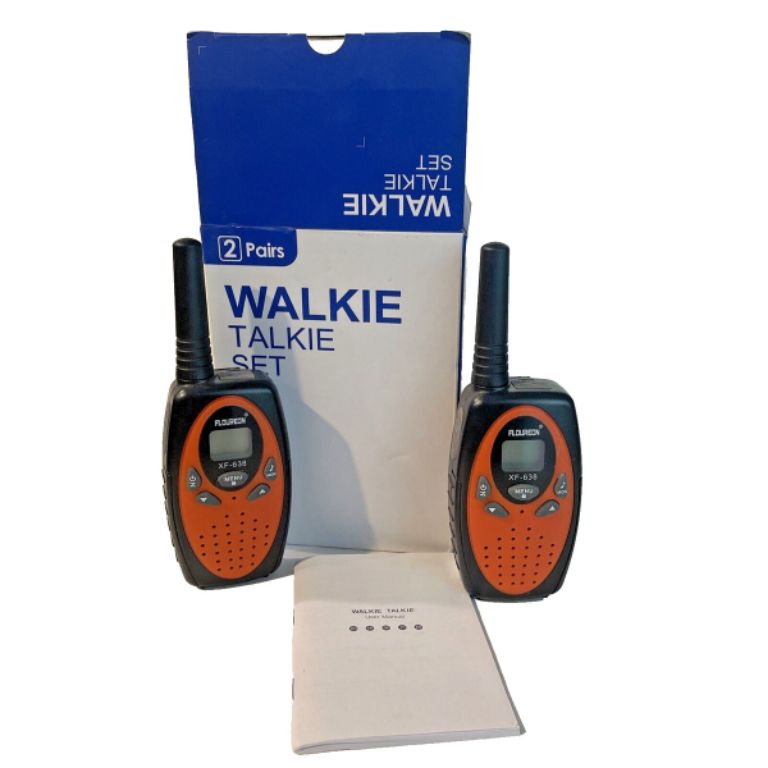 Rechargeable Walkie Talkie (4 Pack) by Hiphen solutions