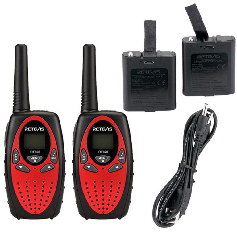 4-Pack Handheld Walkie Talkie by Hiphen solutions