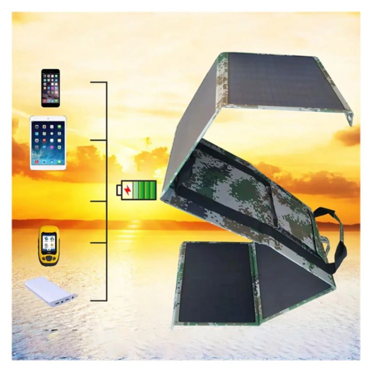 Modern portable solar panel by Hiphen solutions