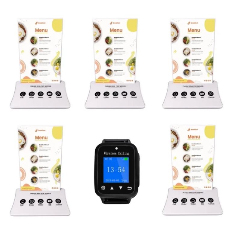 3 Keys Wireless Restaurant Pager by Hiphen solutions