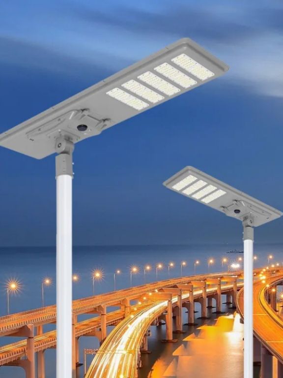 Factory price 6-lens (400w) integrated solar street light by Hiphen solutions