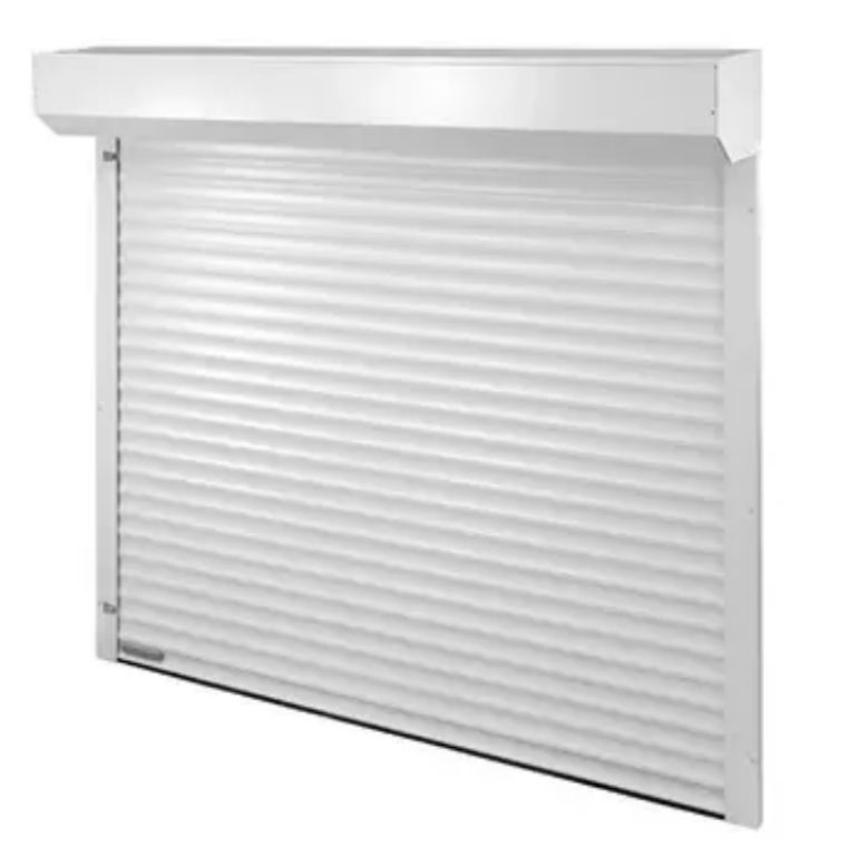 Premium non perforated shutter door with accessories and motor (5000mm*3000mm) by Hiphen solutions