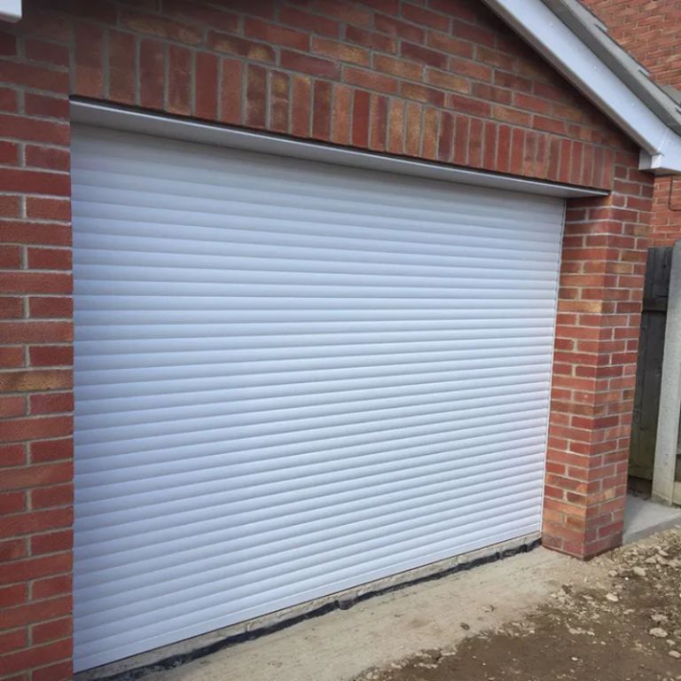 Automatic & Energy efficient shutter door ( foam filled non perforated) by Hiphen solutions