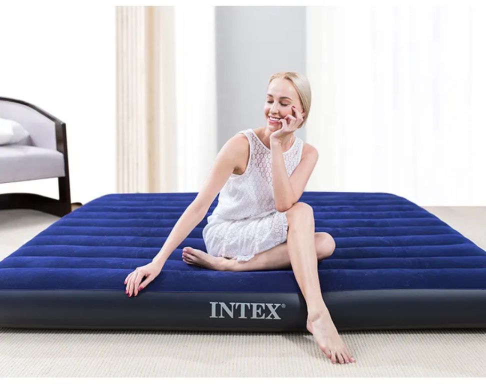 Intex Flocked Air Bed by Scantrik
