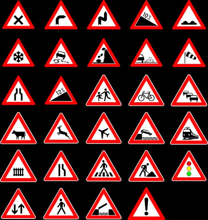 Official traffic signs by Hiphen solutions