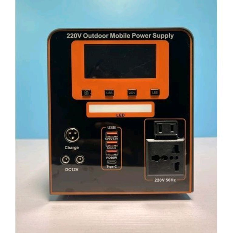 Outdoor emergency 500w portable solar Generator by Hiphen solutions