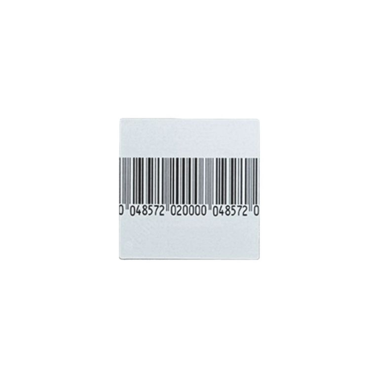 Soft label with barcode for clothing by Hiphen solutions
