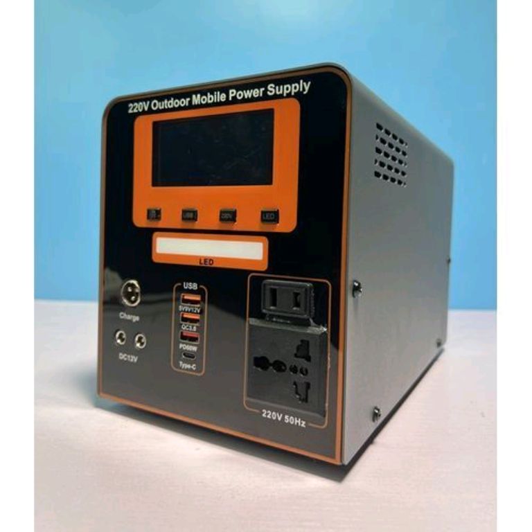 Portable solar Power Backup for Emergencies by Hiphen solutions