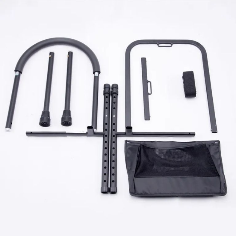 Multifunctional Bed Rail with Storage by Scantrik