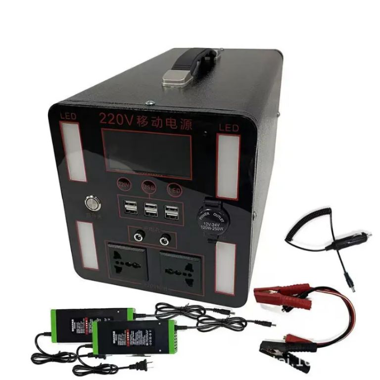 Portable power station solar 220v by Hiphen solutions
