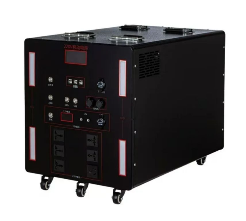 Portable solar power station by Hiphen solutions