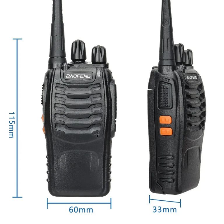 Advanced Baofeng BF 888S walkie talkie 2 way radio by Hiphen solutions