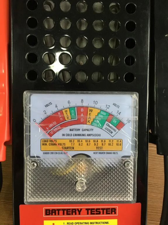 Portable battery Tester by Hiphen solutions