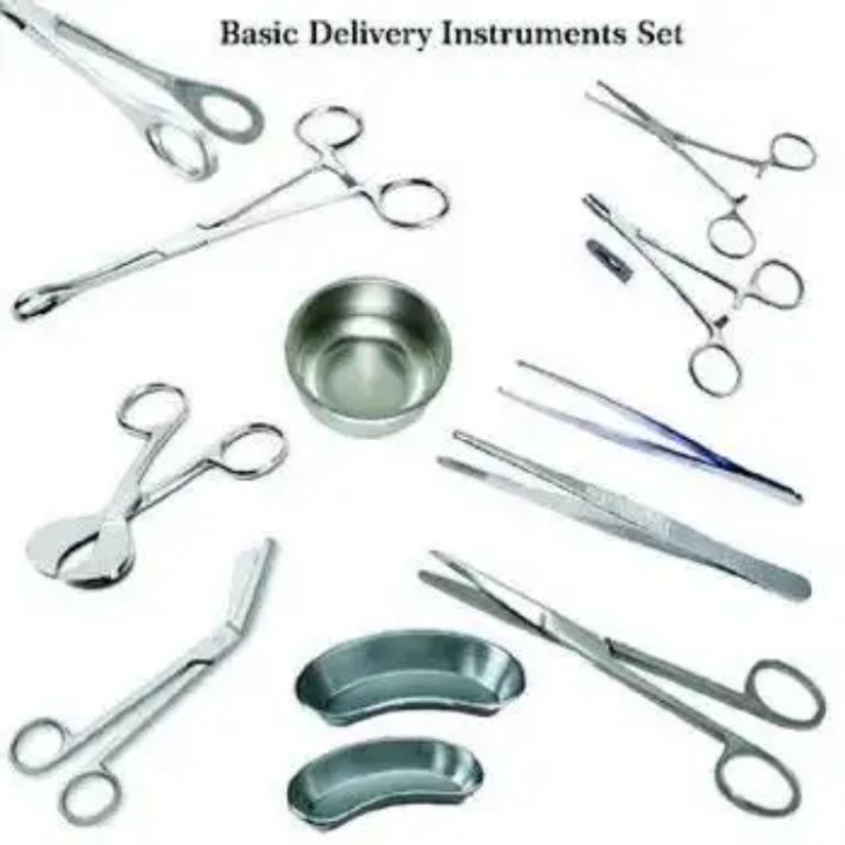 Episiotomy Procedure Set by Scantrik