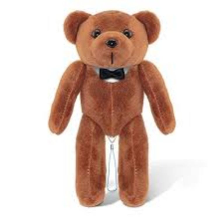 Personal anti-rape alarm keychain bear by Hiphen solutions