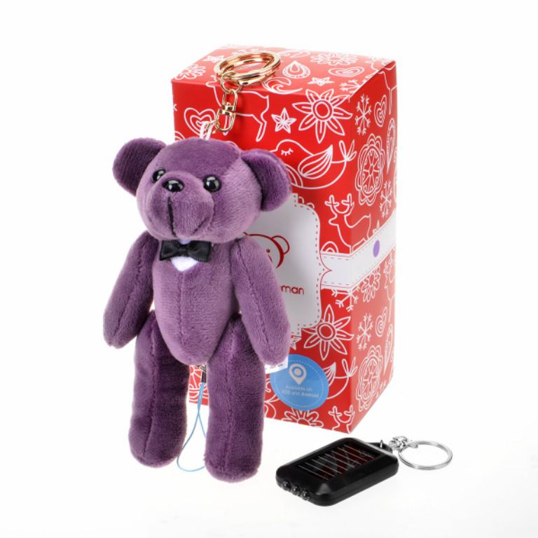 Accurate bear gentleman 130db personal alarm self defense security with keychain by Hiphen solutions