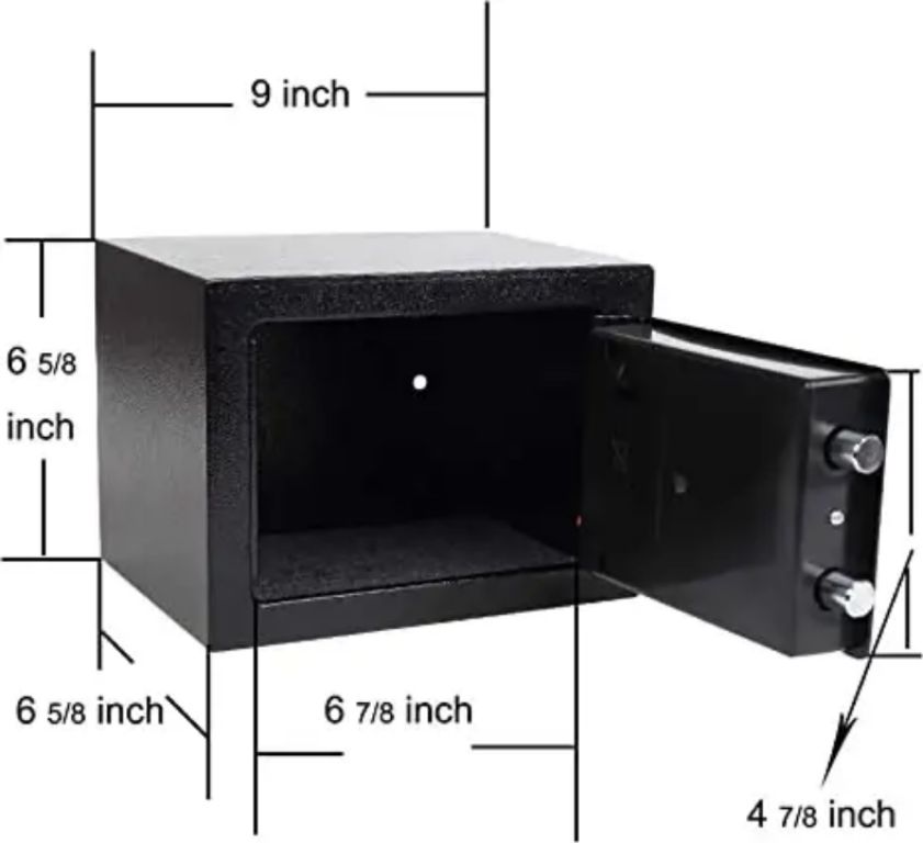 Hotel small cash steel safe box by Hiphen solutions