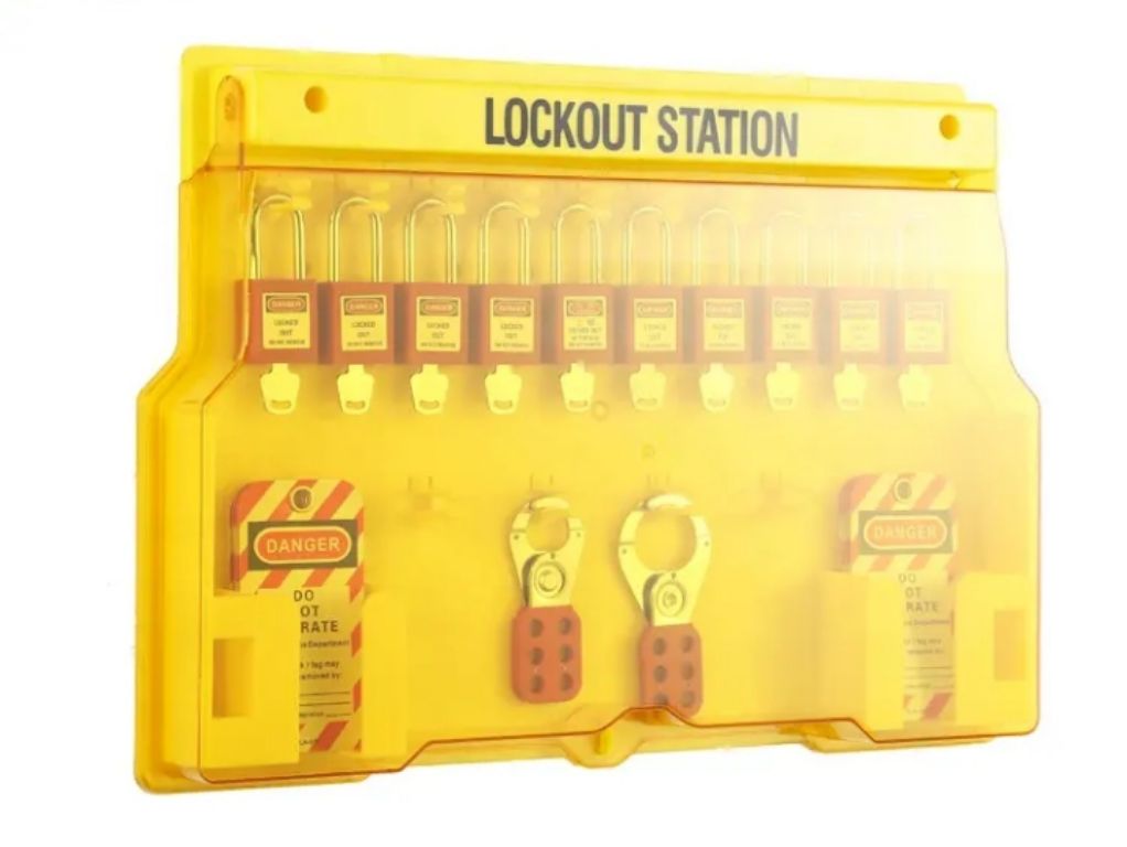 Industrial PLK24 lockout station by Hiphen solutions