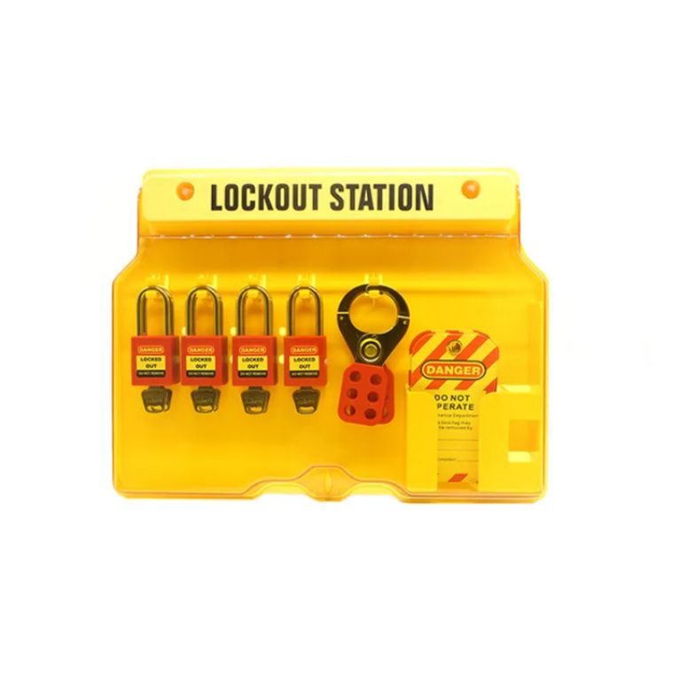 Lockout station PLK24 for efficient workplace safety by Hiphen solutions